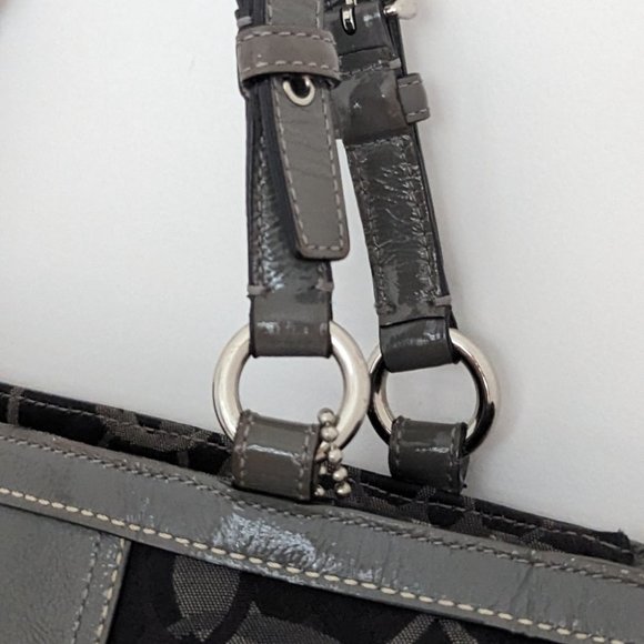 SOLD - Vintage Coach Poppy Tote Purse - Picture 7 of 9